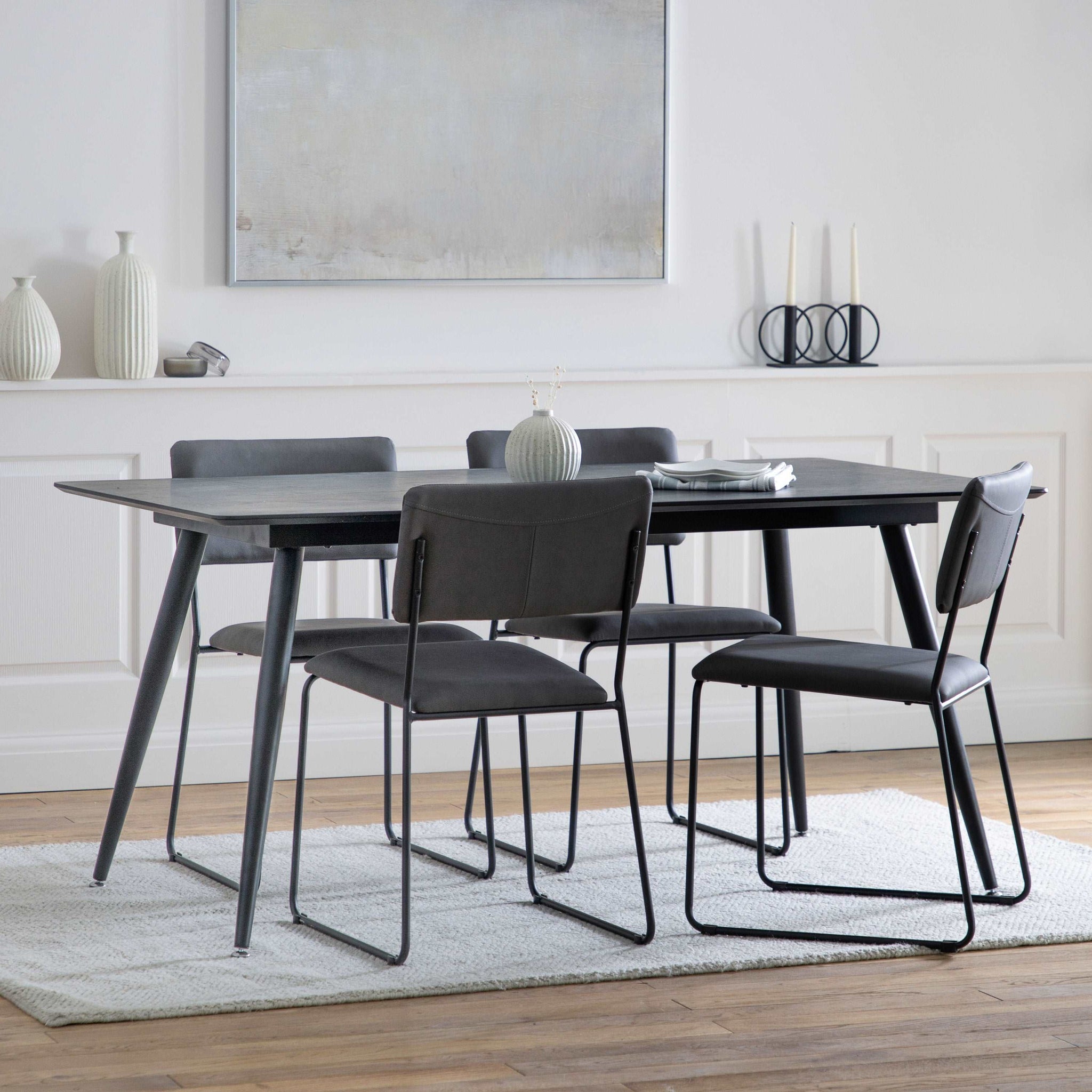 Aston Dining Table Black