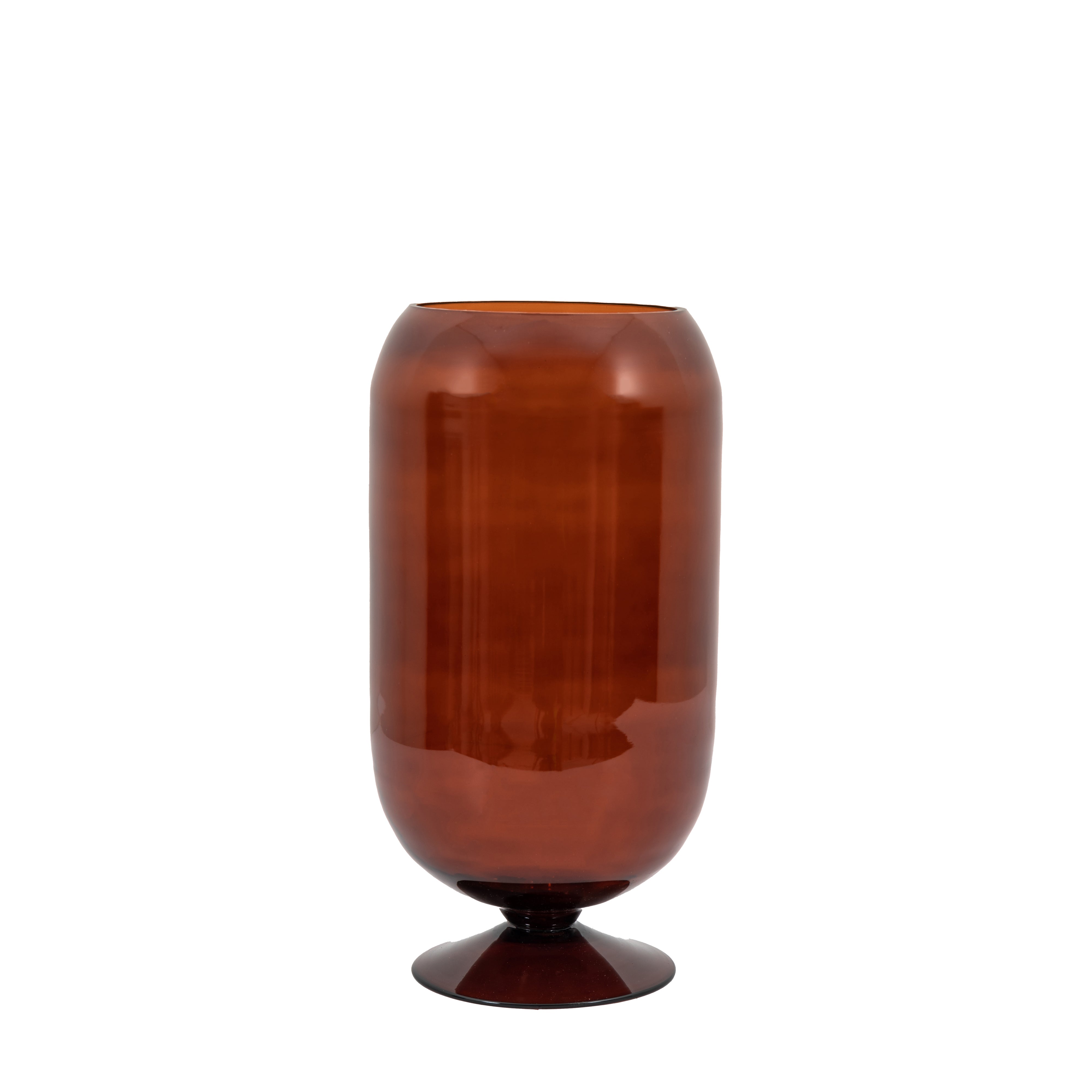 Finn Vase Large Amber