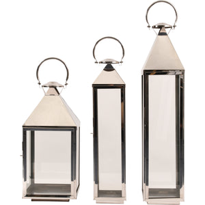 Bromley Short Nickel Lantern