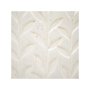 Fairford Ivory Speckle Leaf Planter