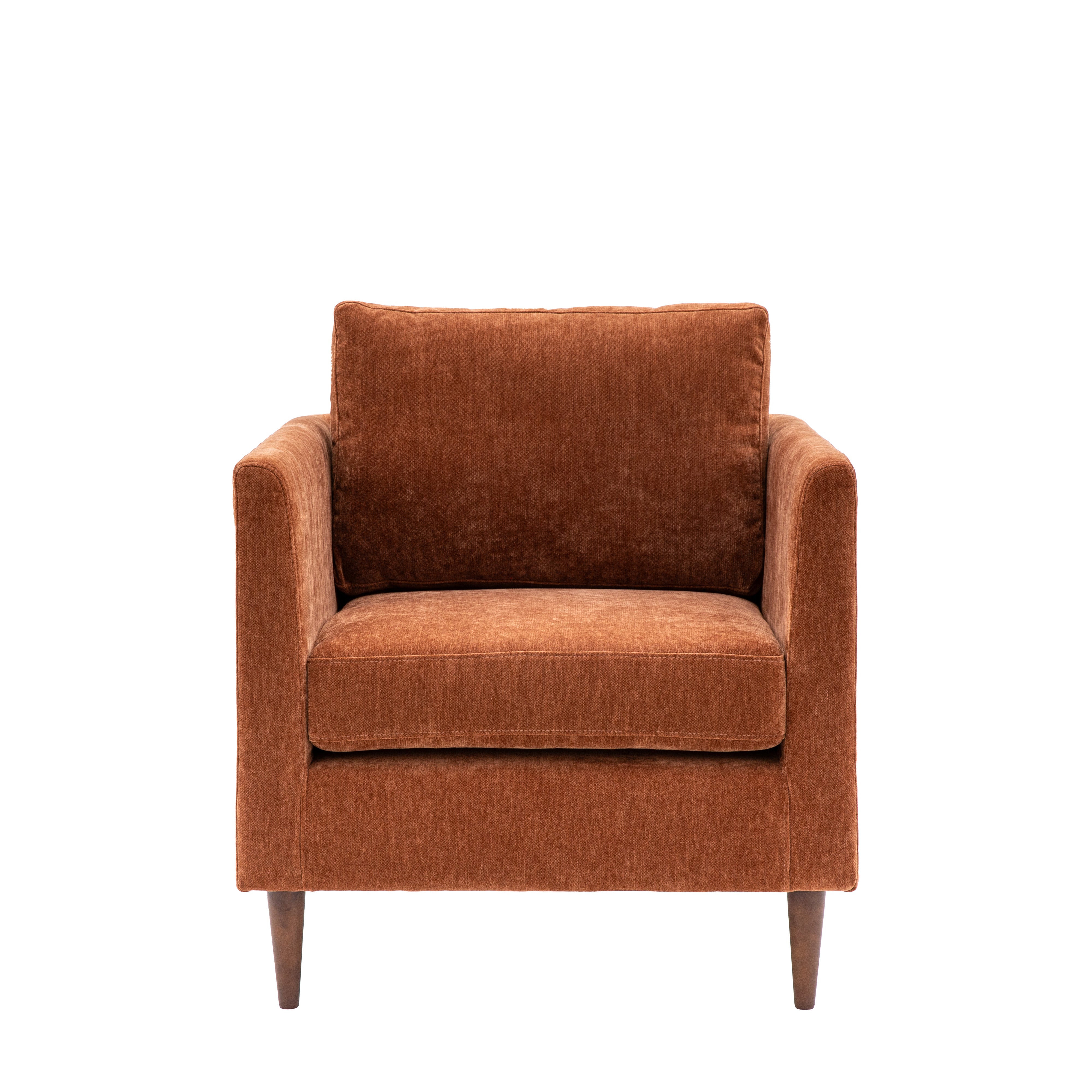 Bates Armchair Rust