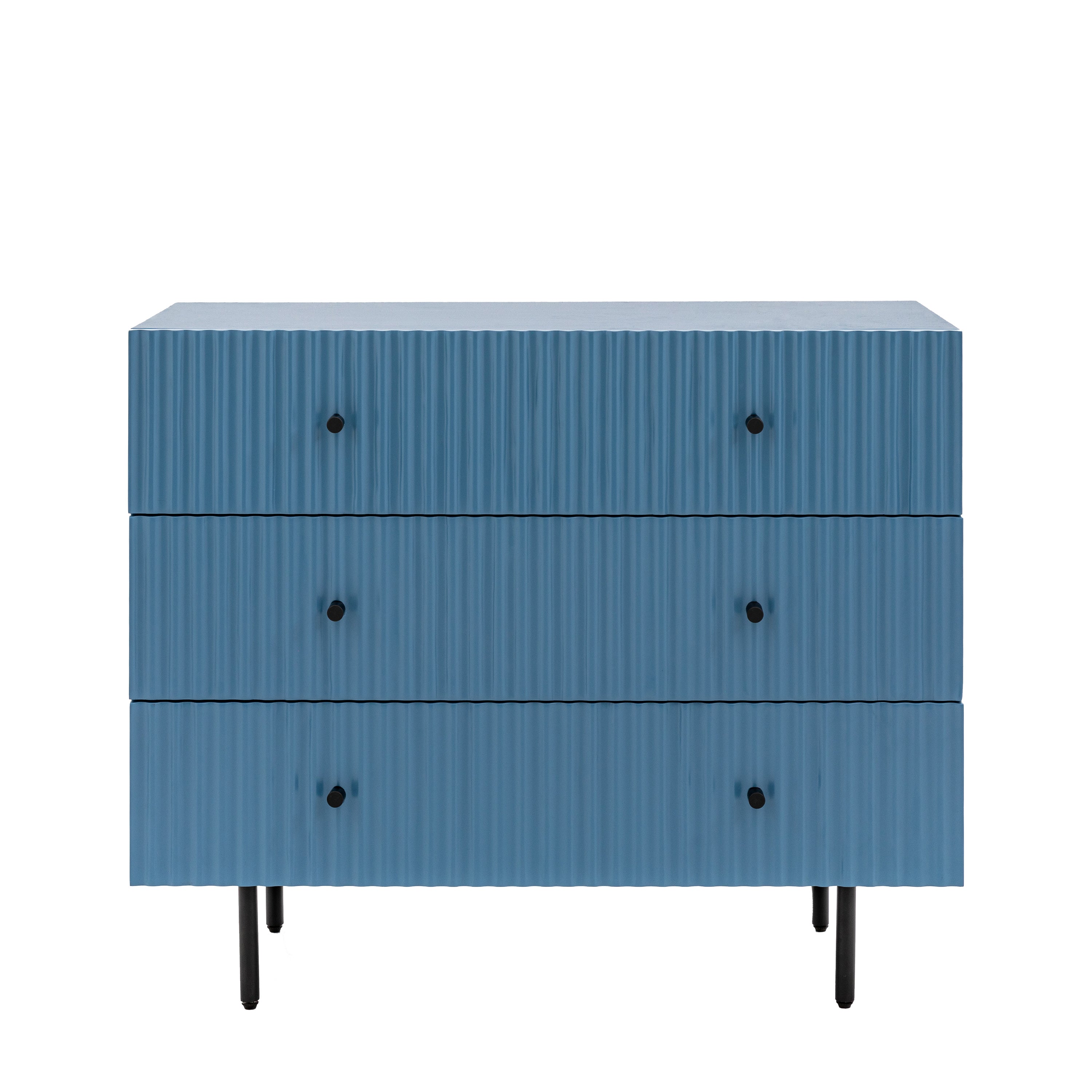 Brockhurst 3 Drawer Chest Blue