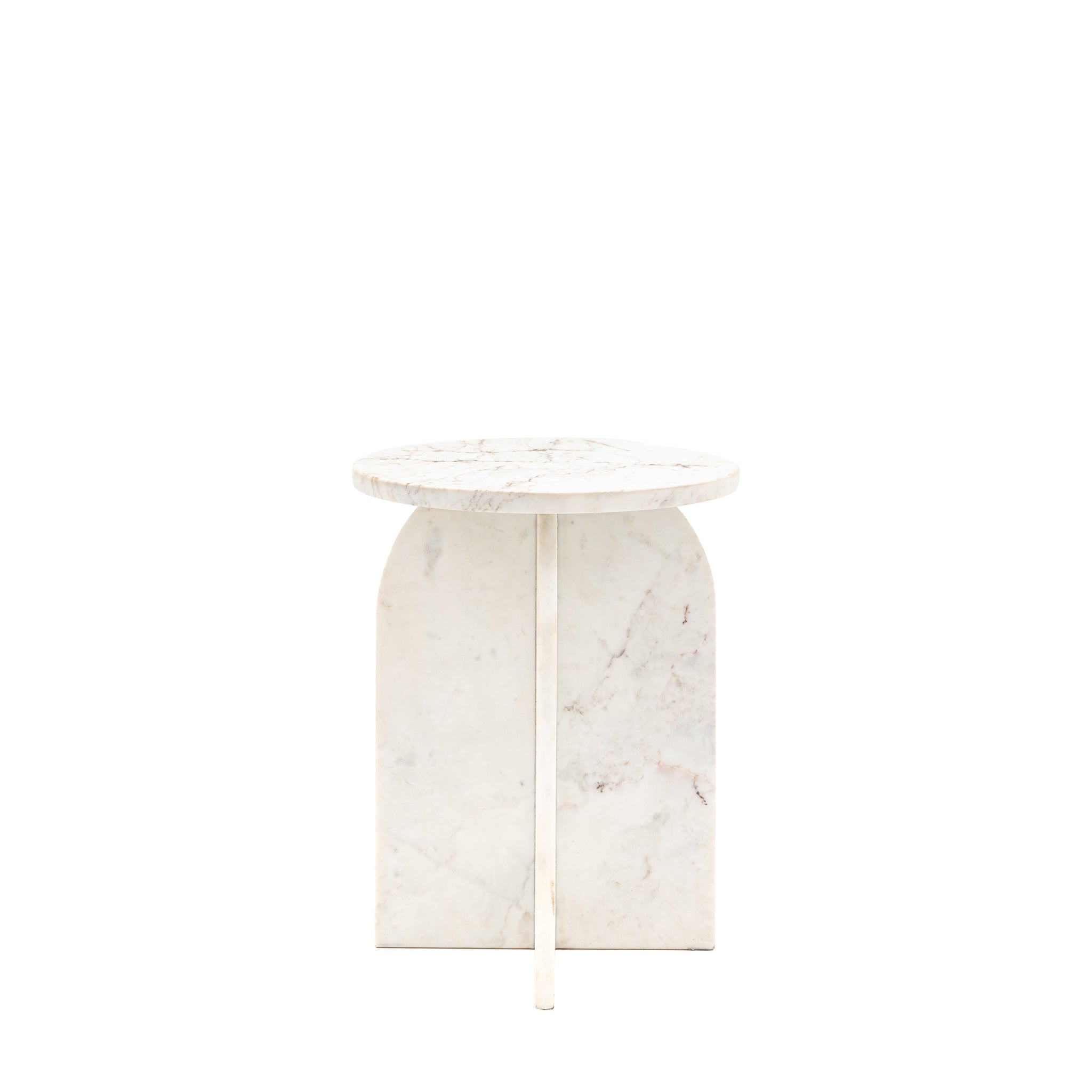 Positano Side Table White