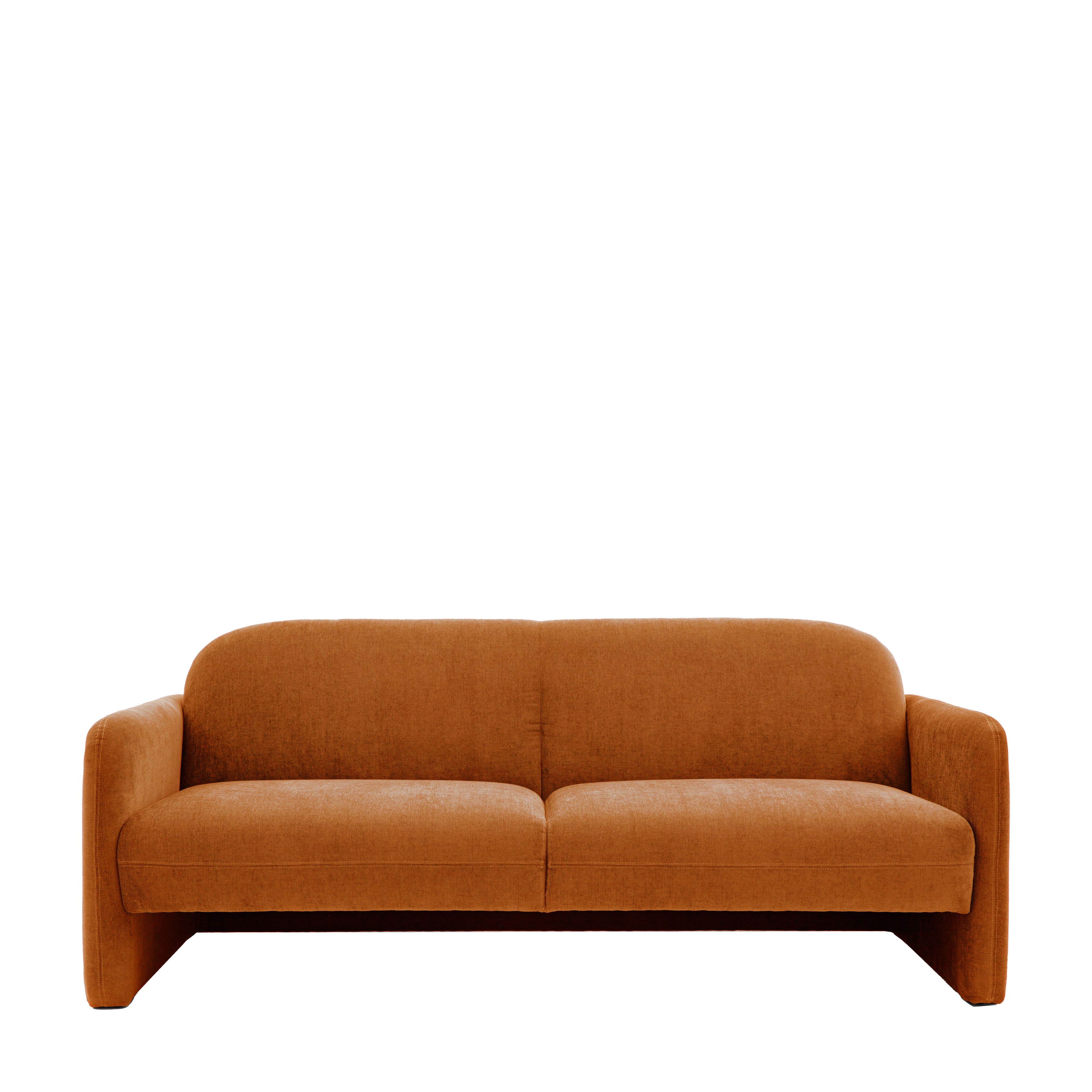 Masa 3 Seater Sofa Amber