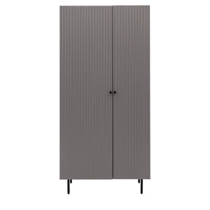 Brockhurst 2 Door Wardrobe Grey