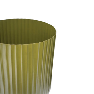 Hudson Green Corrugated Planter Set of 2