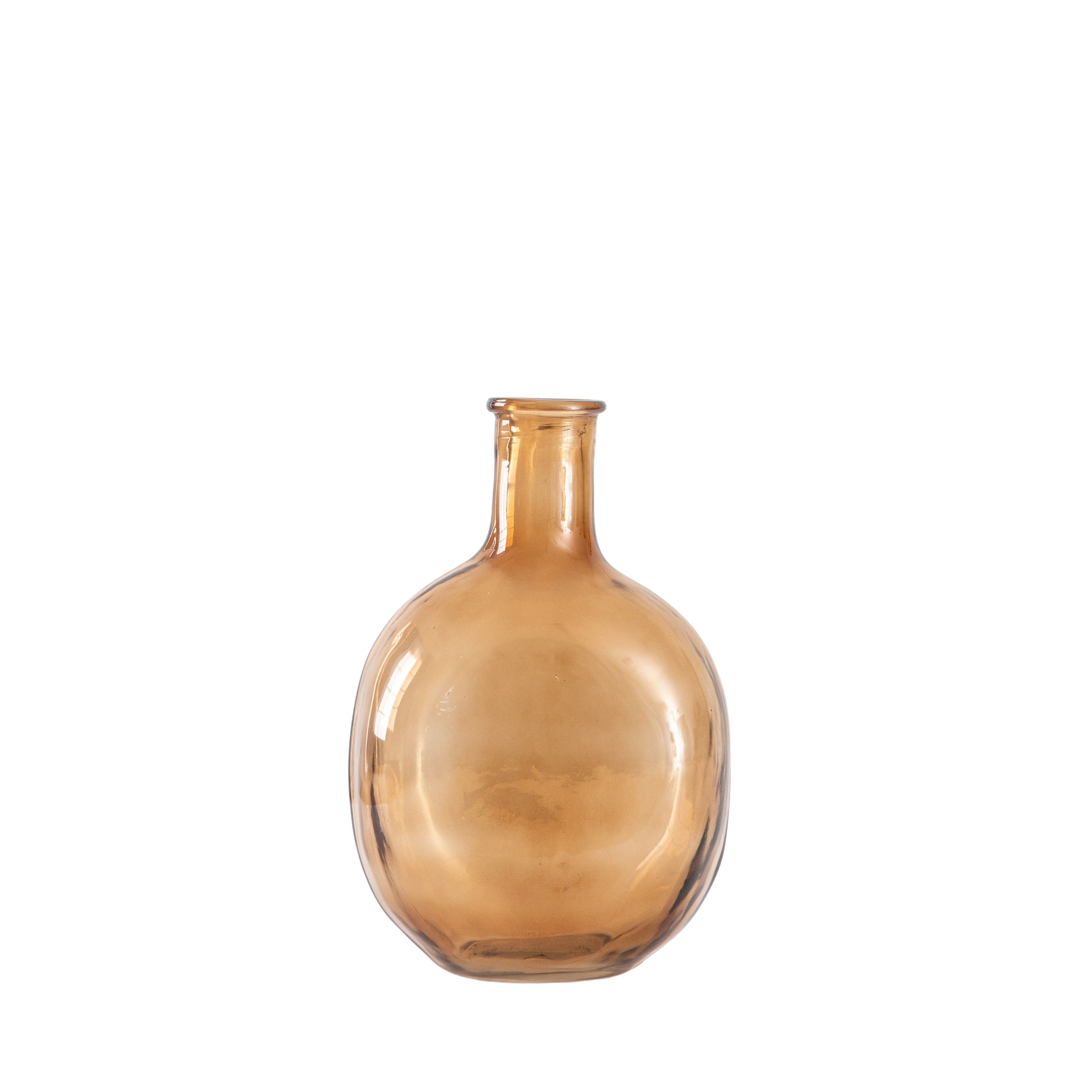 Barwell Bottle Vase Brown