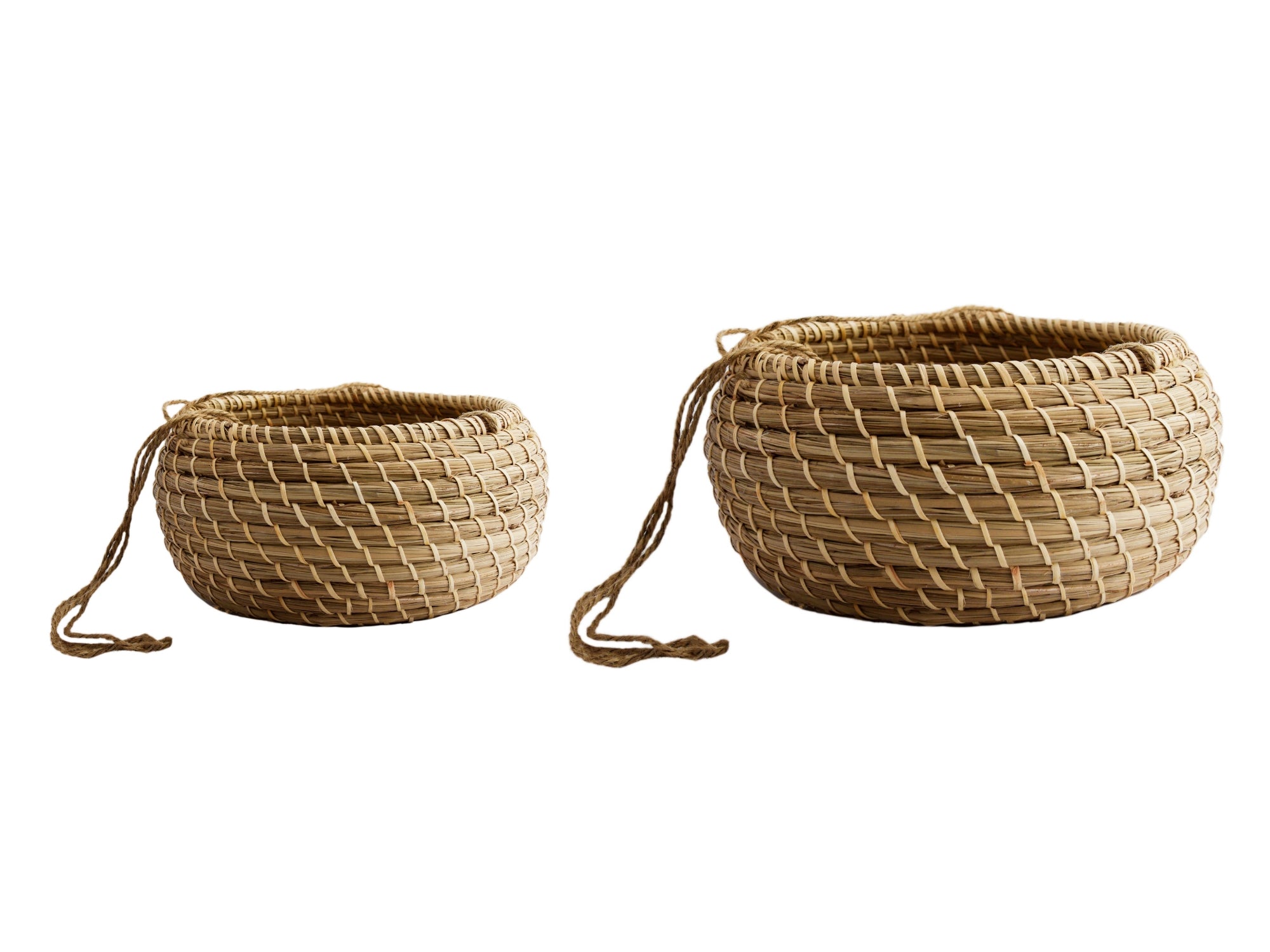 Hanging Seagrass Planter Set of 2