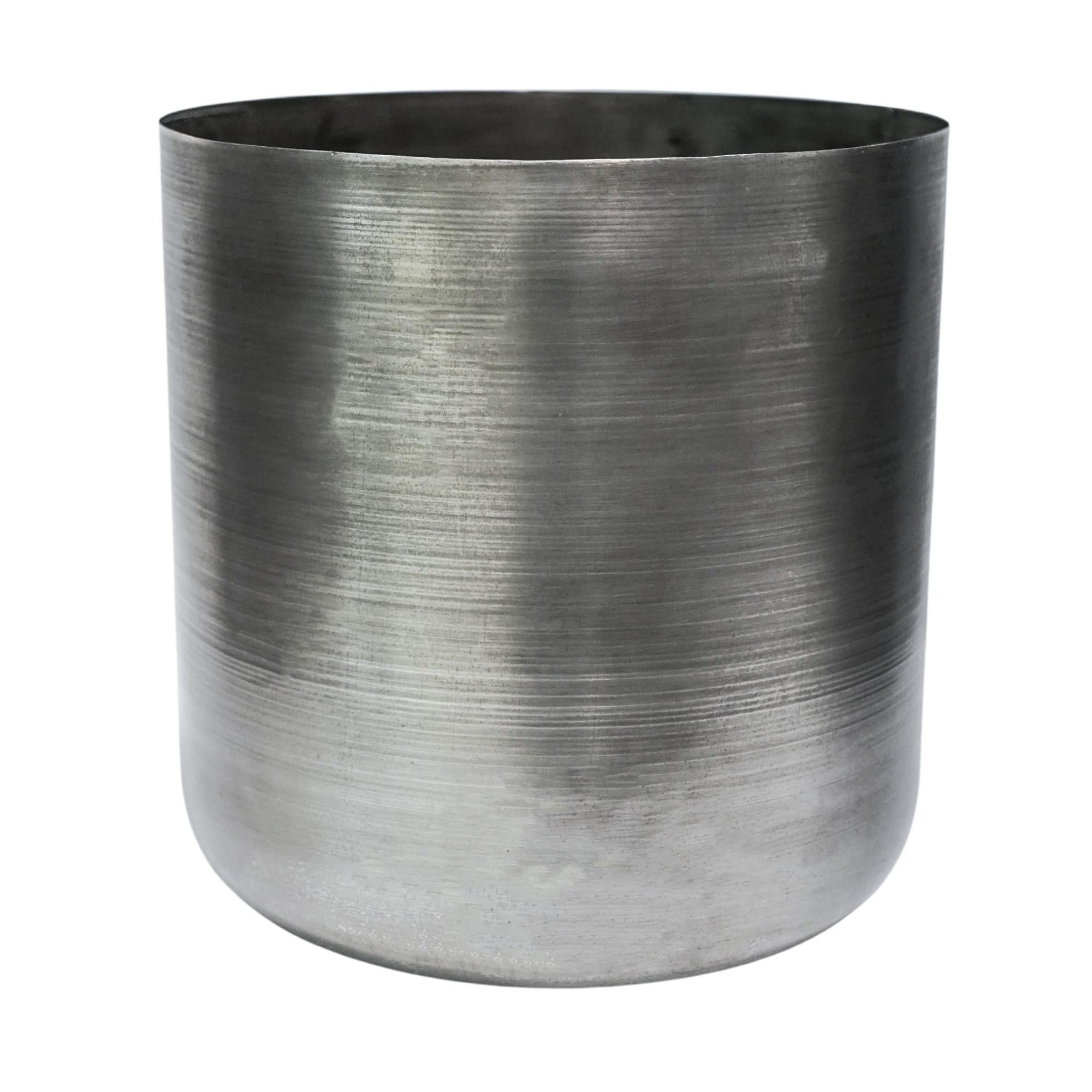 Indoor Chelsea Pewter Planter Medium