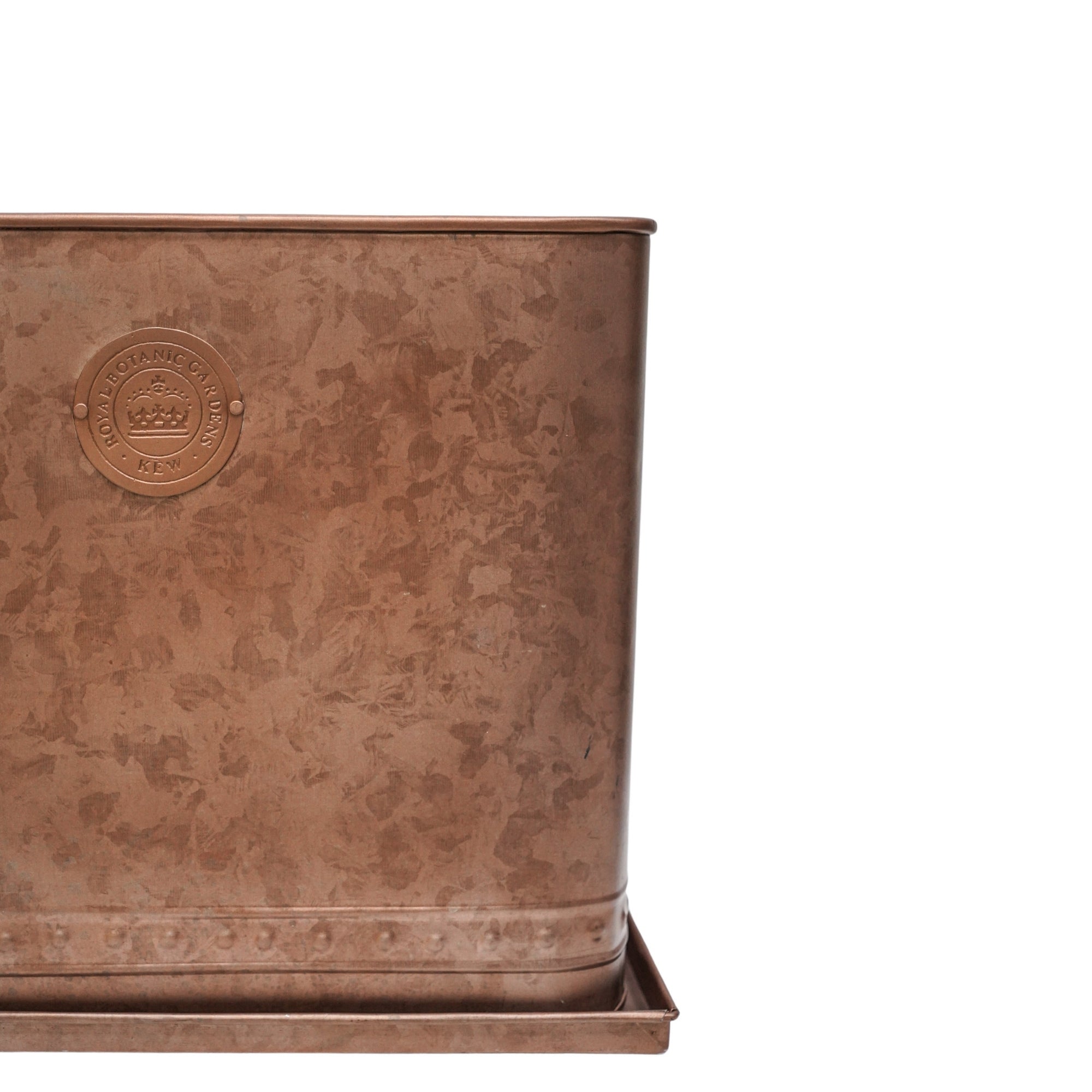 Kew Aged Copper Regency Outdoor Planter Small