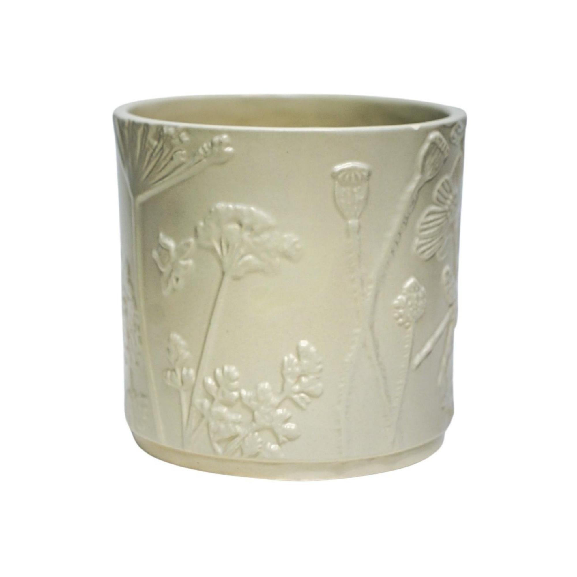 Kew Stoneware Meadow Planter Ivory Large