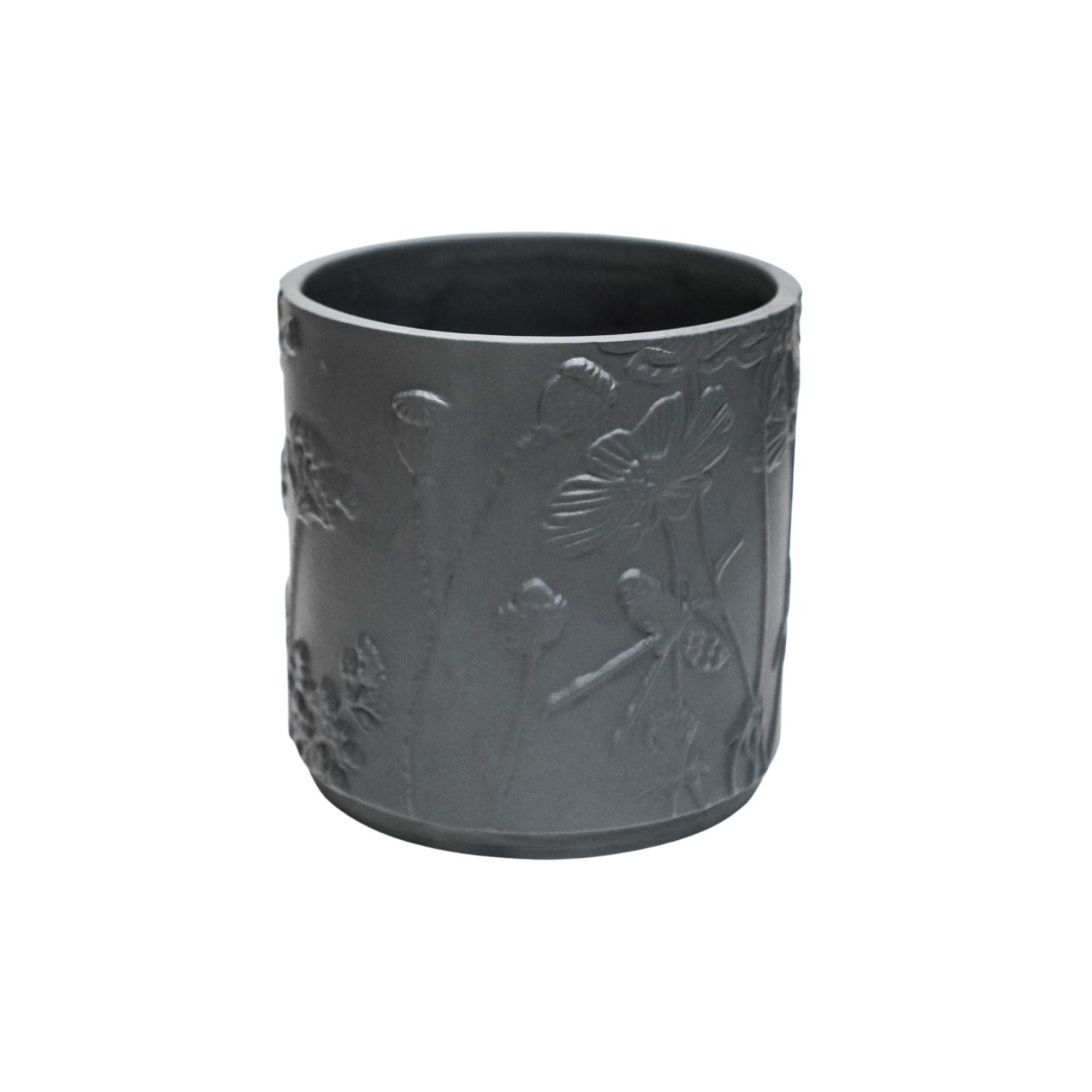 Kew Stoneware Meadow Planter Midnight Small