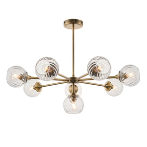 Alleon Pendant Light Antique Brass