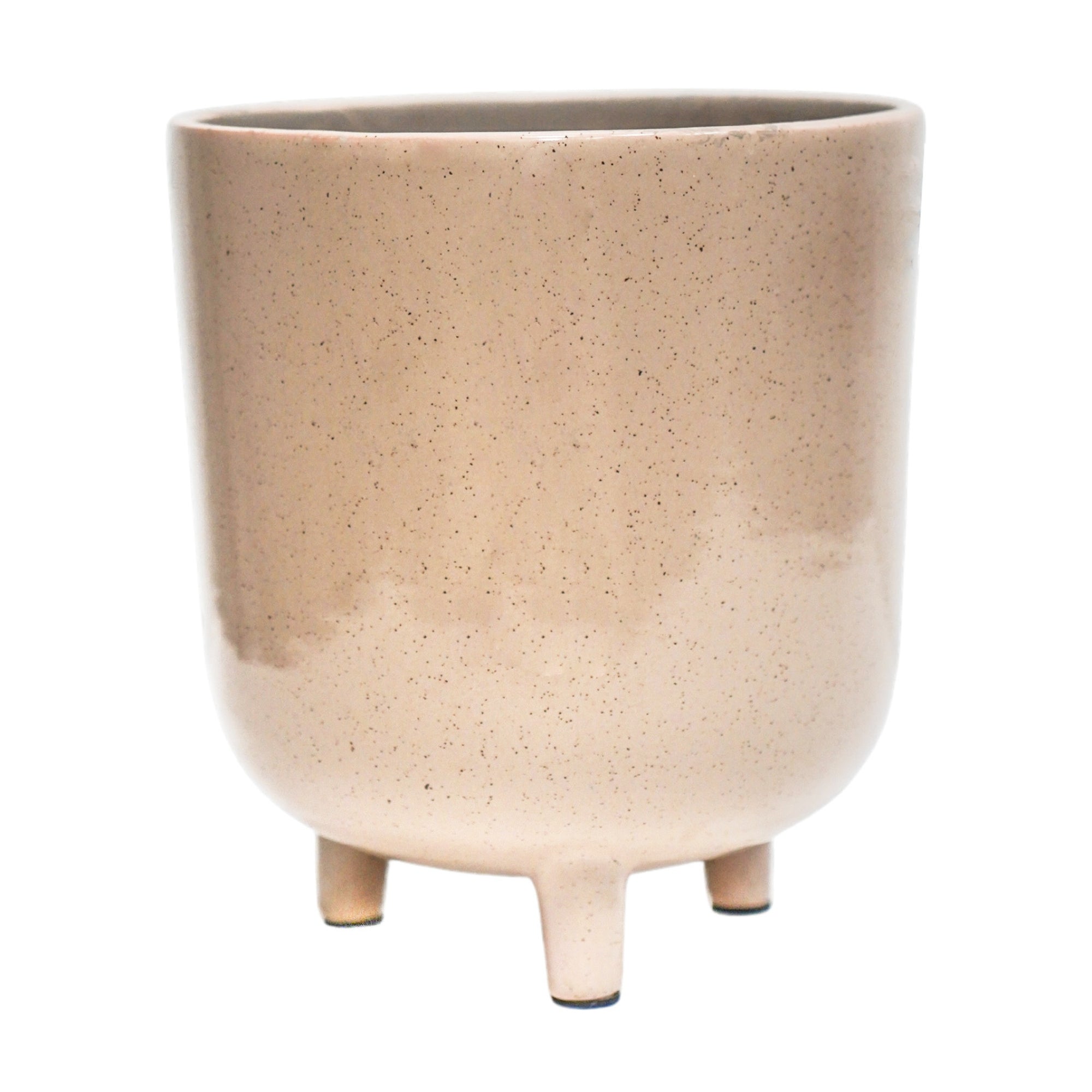 Lecce Oat Speckled Planter Large