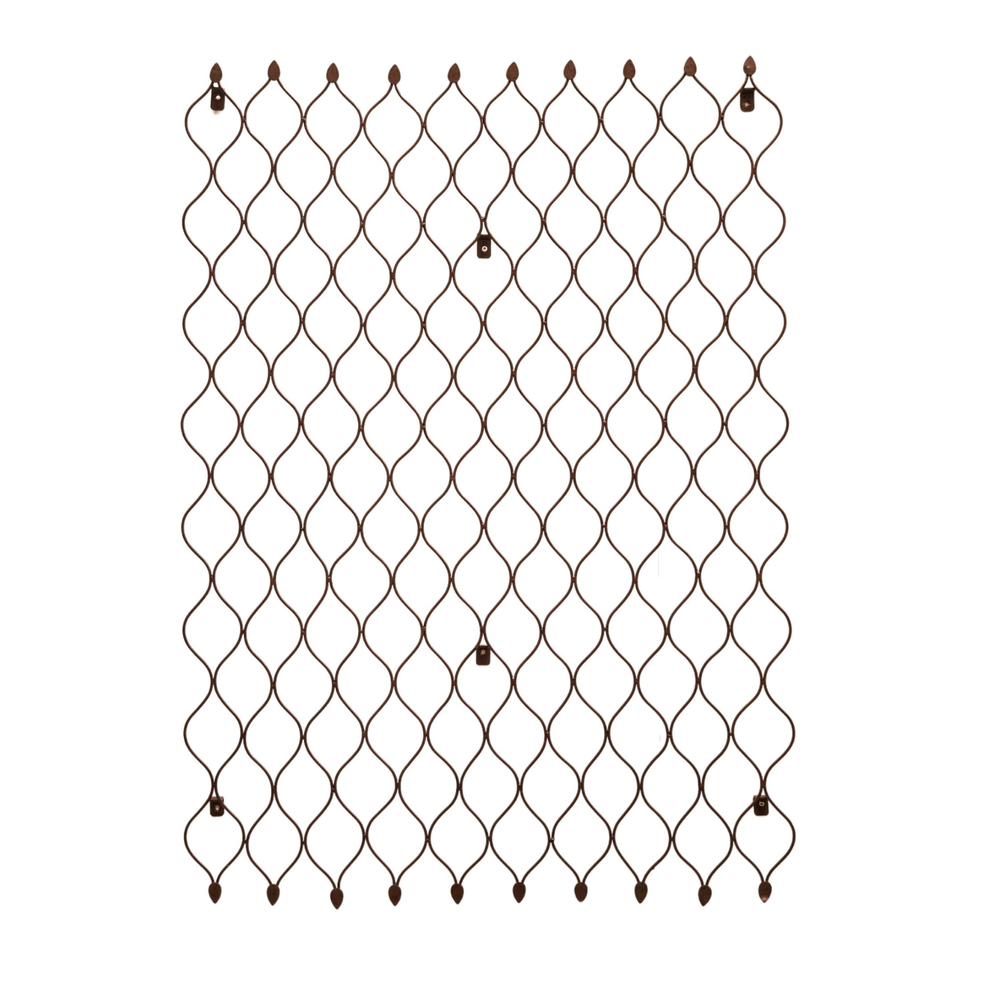 Outdoor Honeycomb Trellis Bronze Large