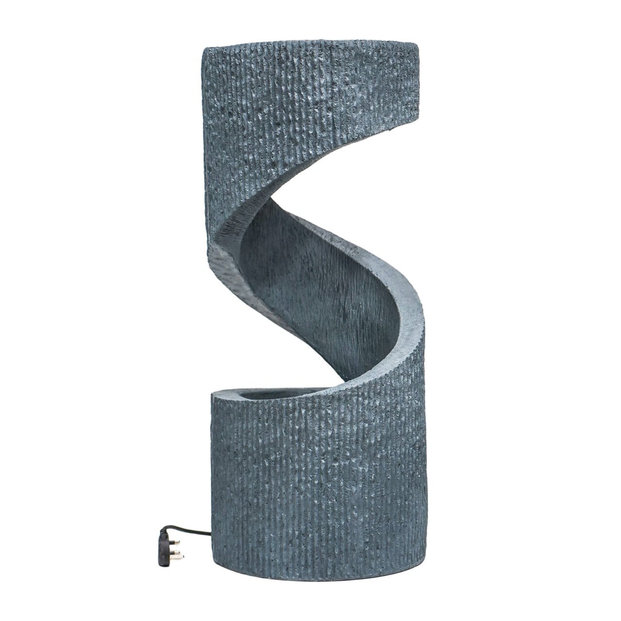 Outdoor Spiral Water Feature Cement