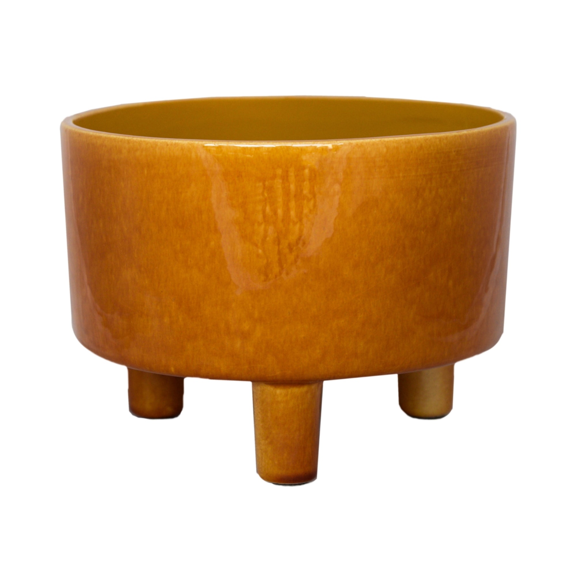 Pisa Mustard Bowl Planter