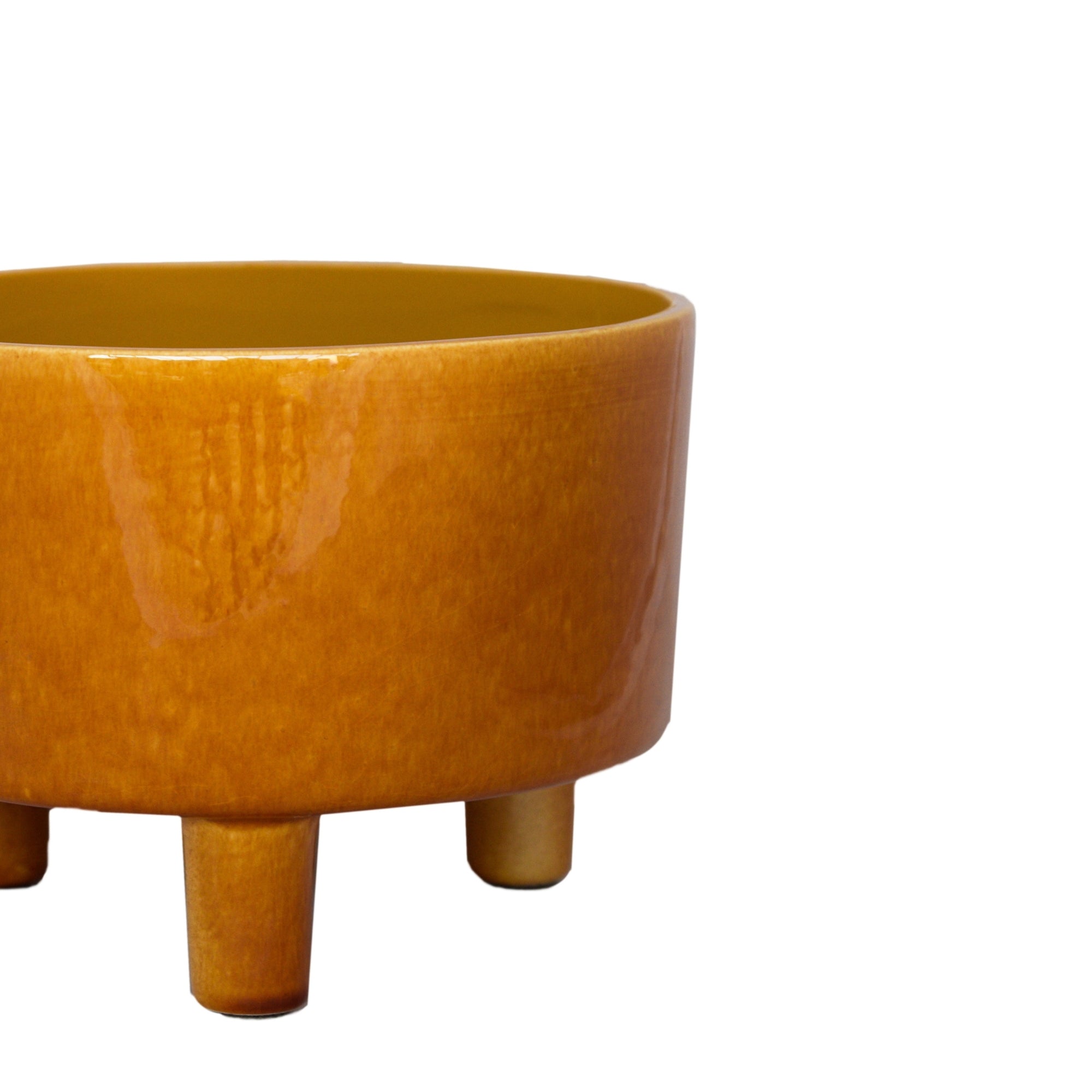 Pisa Mustard Bowl Planter