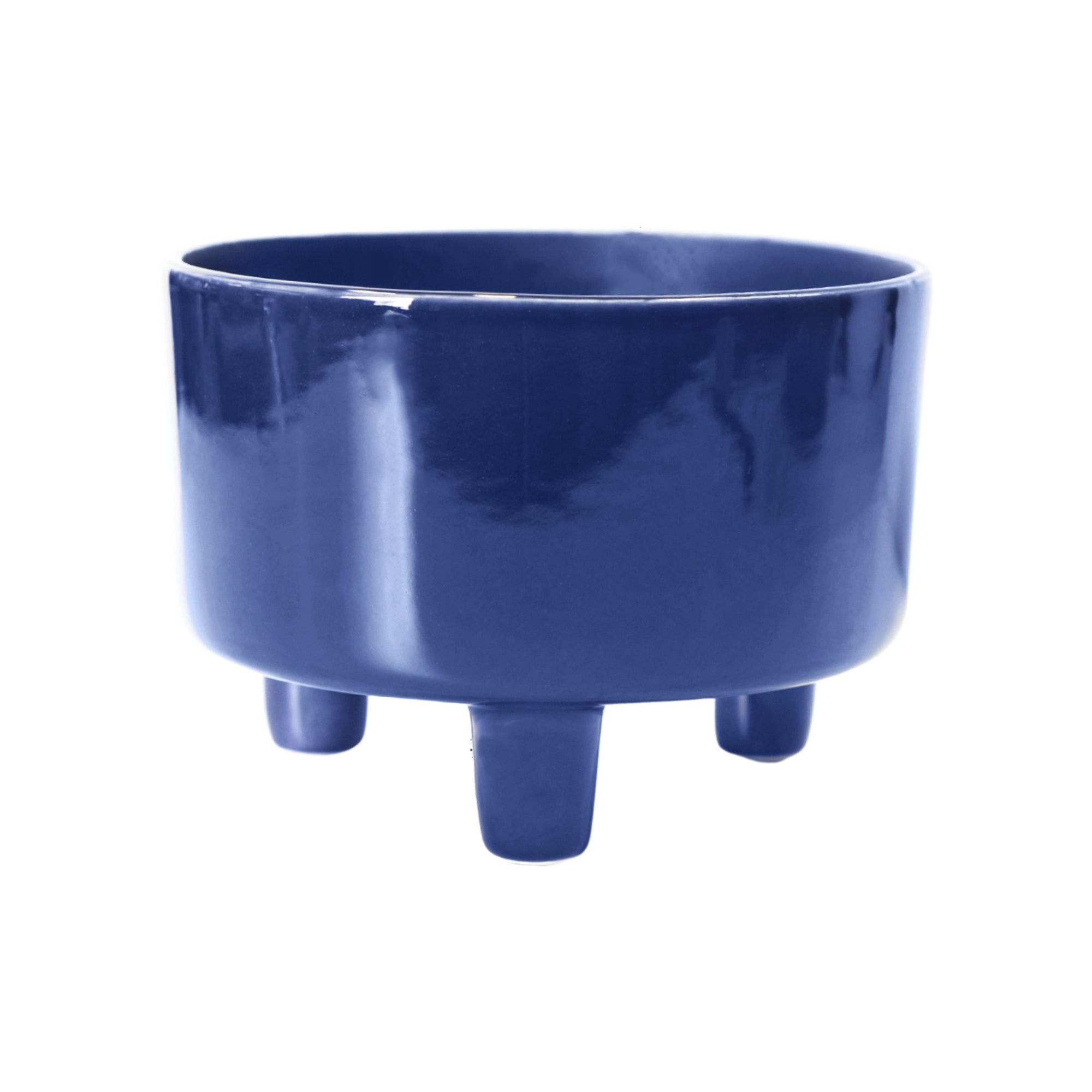 Pisa Navy Bowl Planter