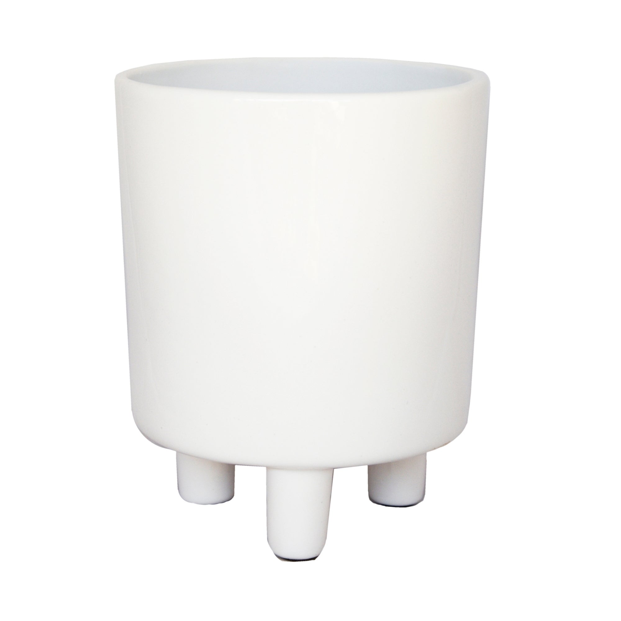 Pisa White Planter Small