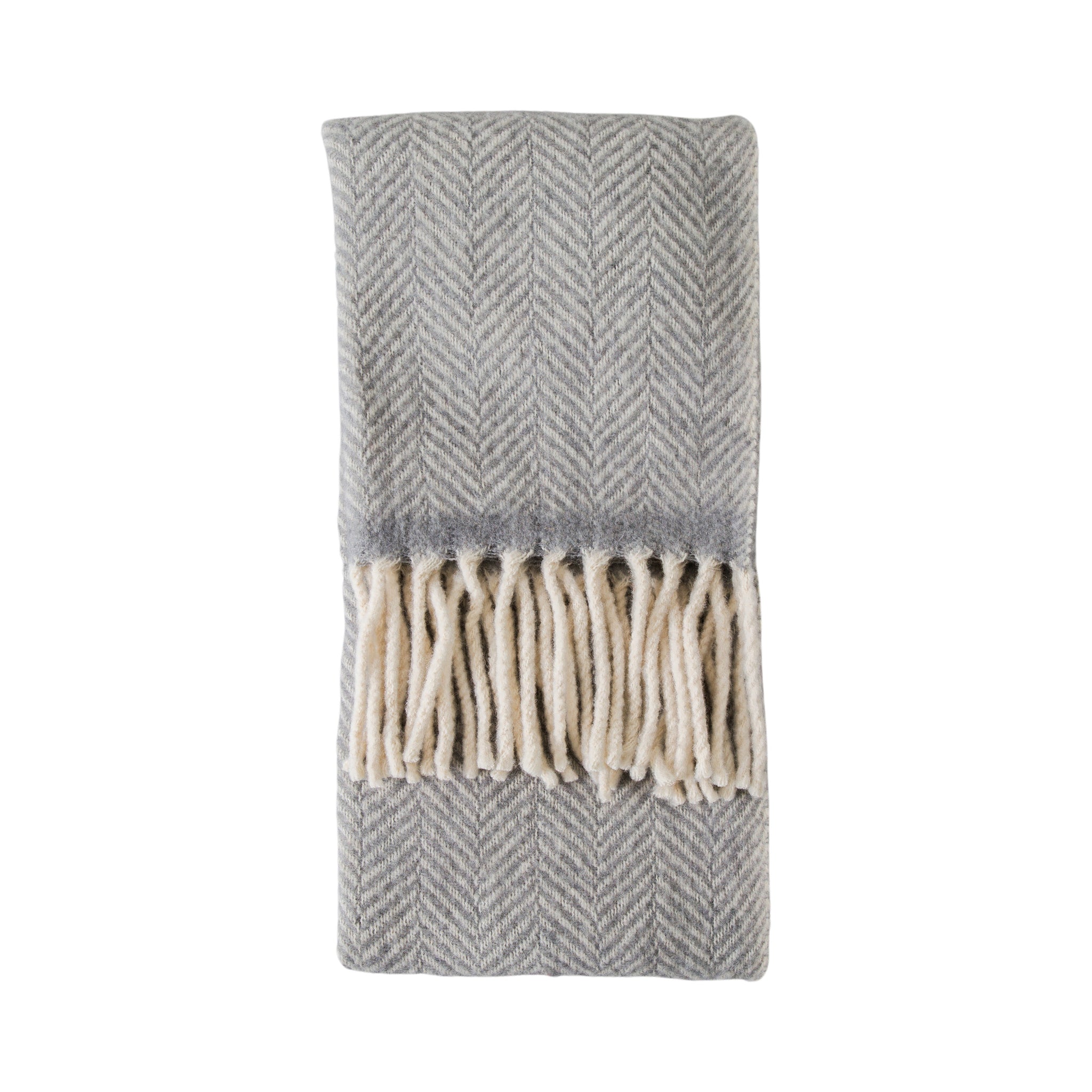 Wool Throw Grey