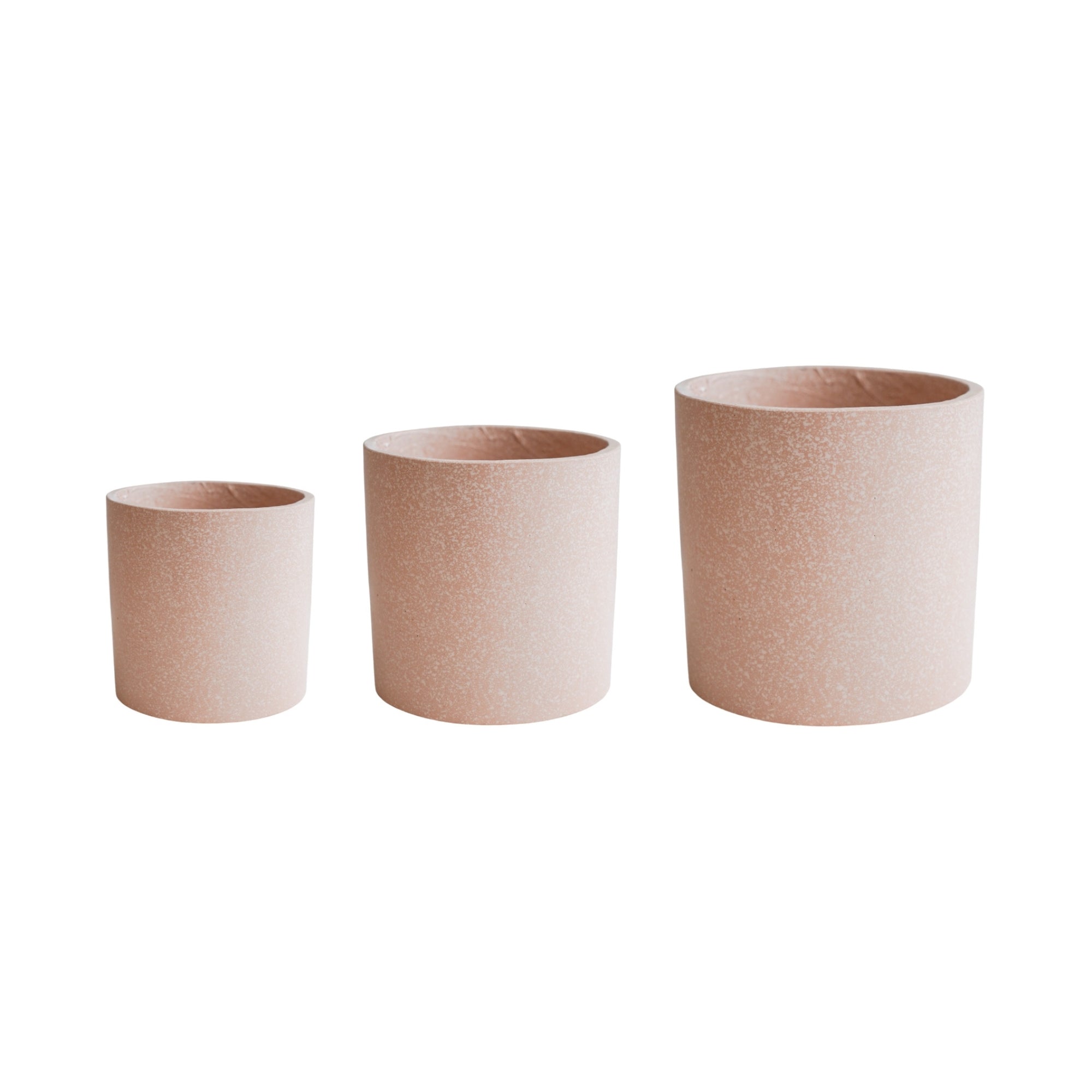 Valetta Blush Terrazzo Planter Set of 4