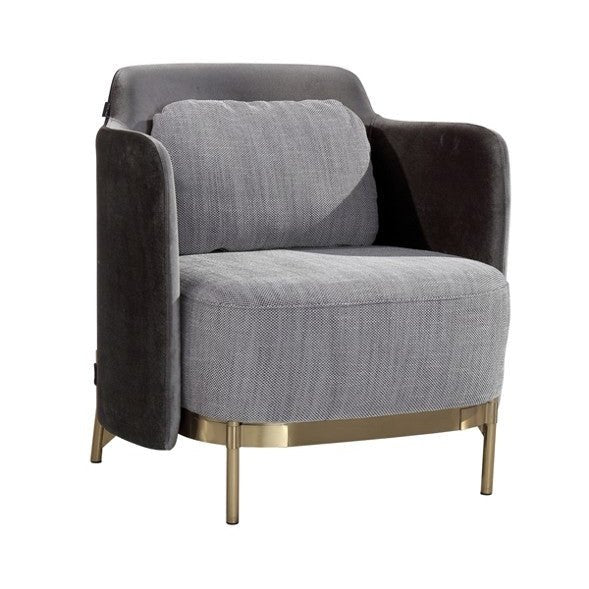 Gemma Lounge Chair Grey