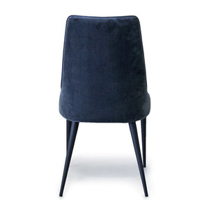 Alain Dining Chair Navy Velvet