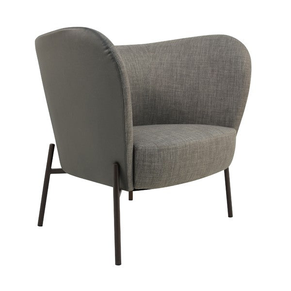 Smania Lounge Chair Charcoal