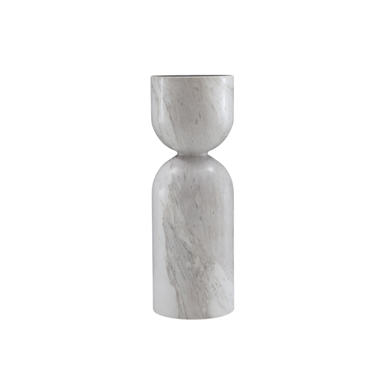 Salt Side Table White Volakas Marble