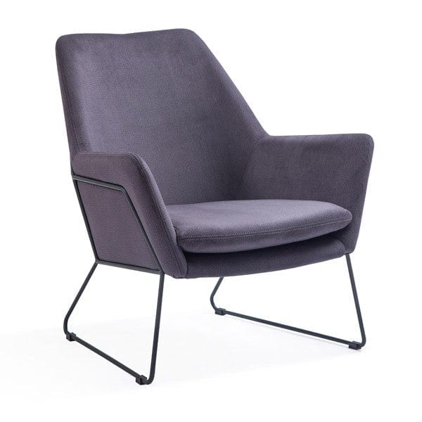 Denny Accent Chair Dark Grey