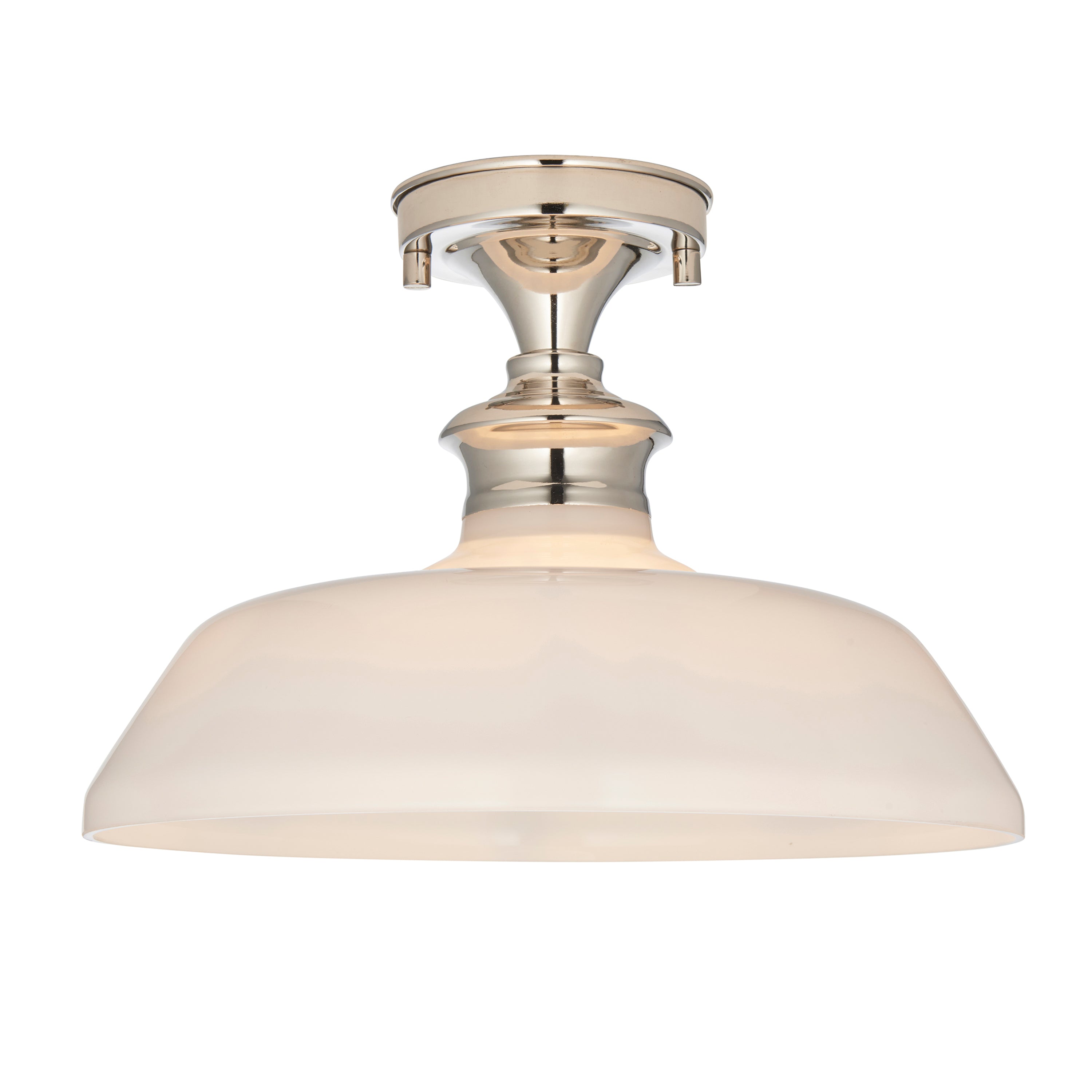 Ford 1 Ceiling Light Nickel Opal