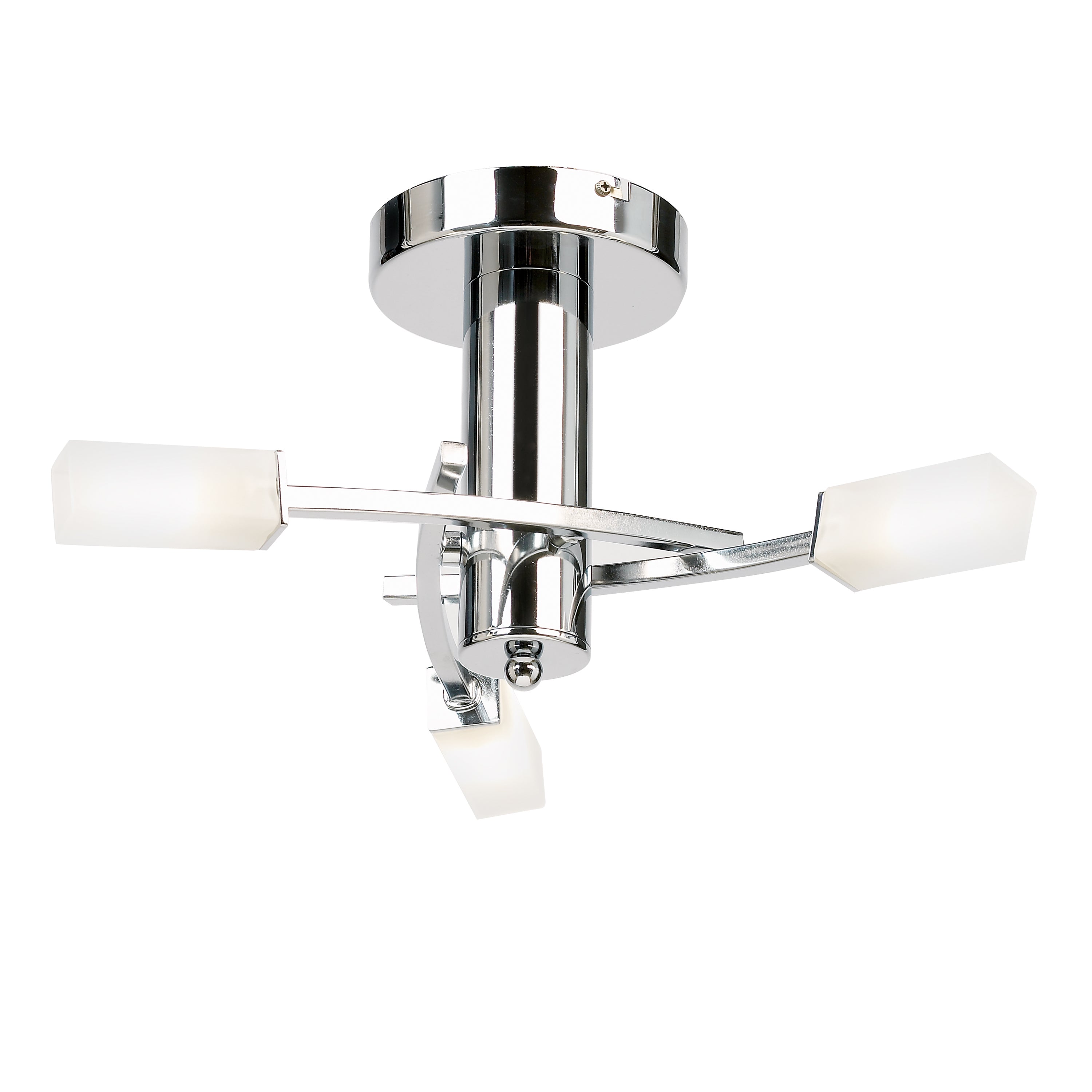 Avant 3 Ceiling Lamp Chrome