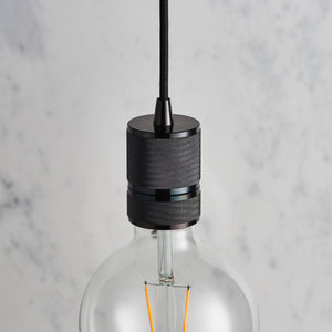 Urbano Pendant Light Black Chrome