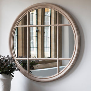 Eccles Round Mirror Clay