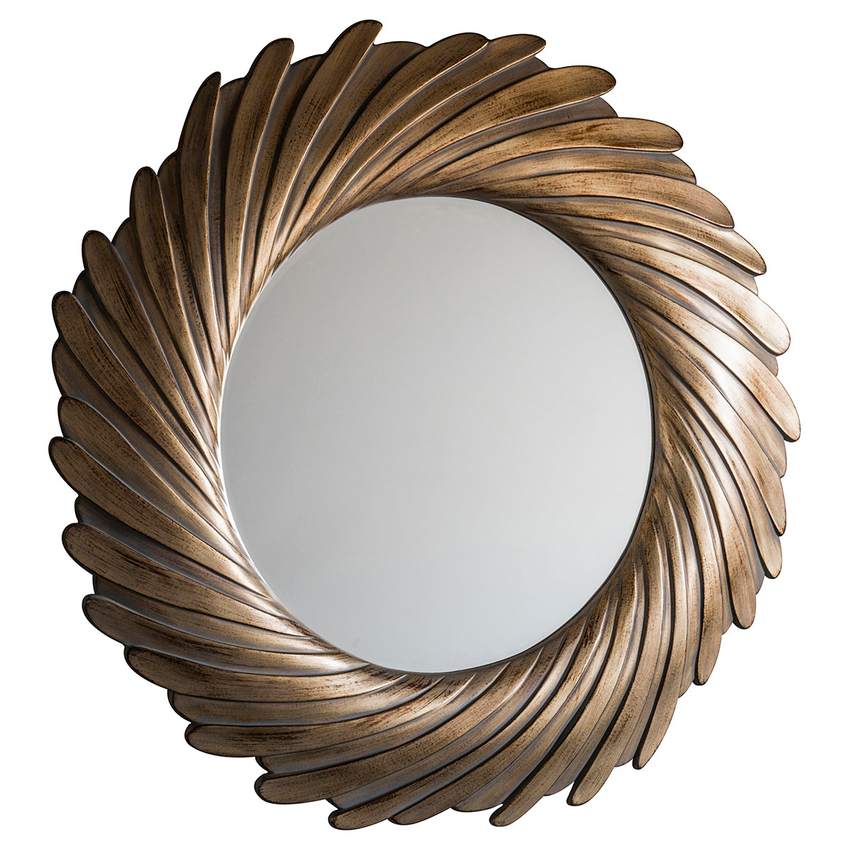 Lowrie Mirror Gold Verdigree