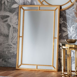 Frank Rectangle Mirror Gold