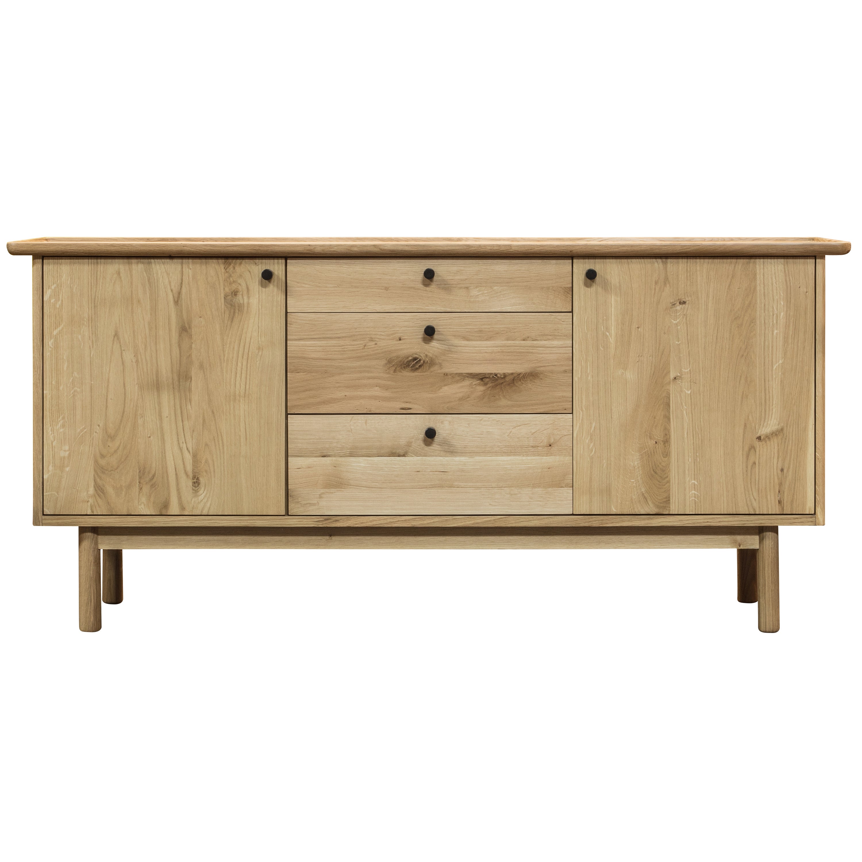 Kings 2 Door 3 Drawer Sideboard Oak