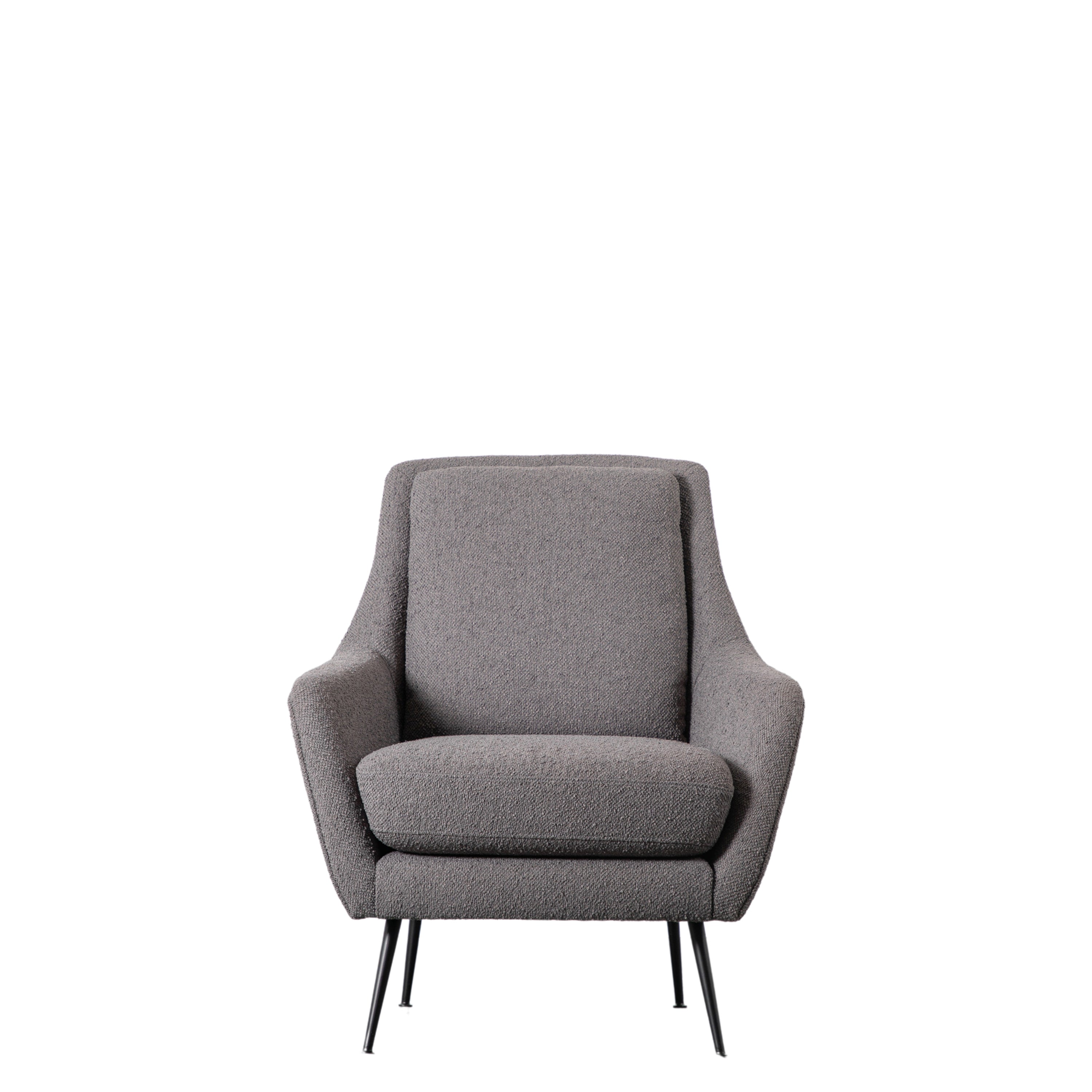 Brampton Armchair Dark Grey Linen