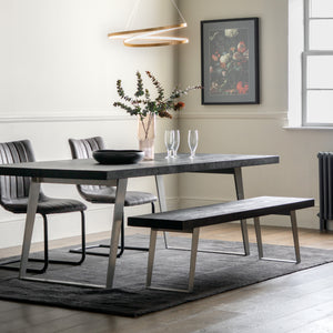 Newman Dining Table Black Medium