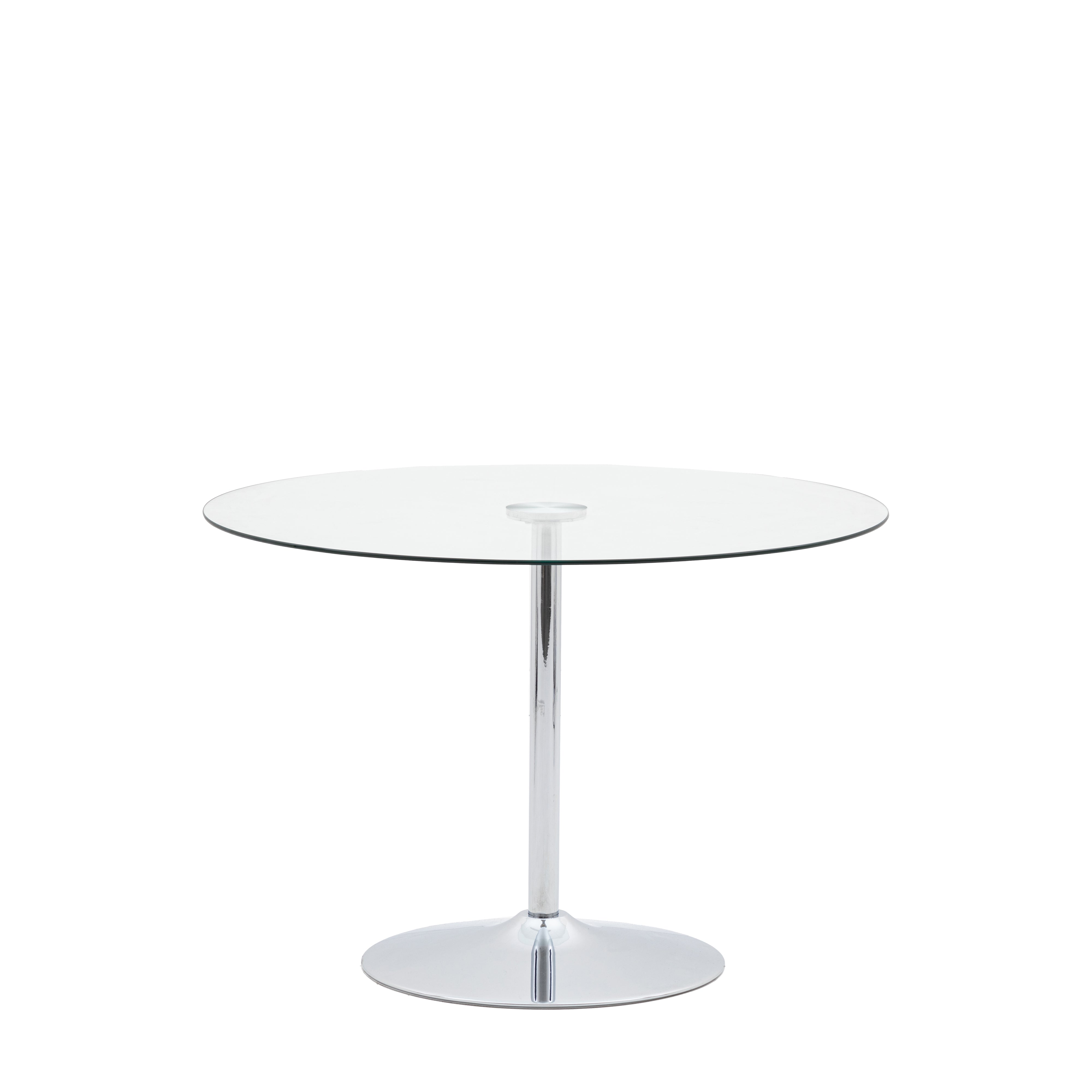 Fielder Dining Table Clear Glass