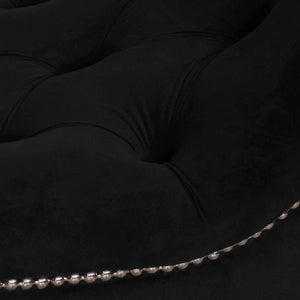 Black Velvet Bench