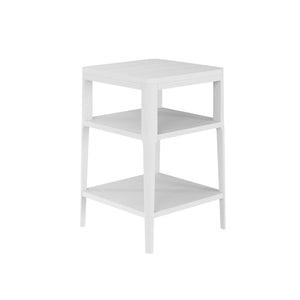 Abberley End Table White